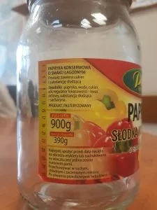 Wykrycie substancji alergennej – dwutlenku siarki w produkcie pn. Papryka słodka konserwowa