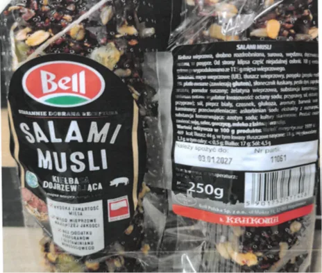 Salami musli 250 g
