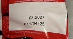 Numer partii: 011/04/25
Najlepiej spożyć przed końcem: 03.2027