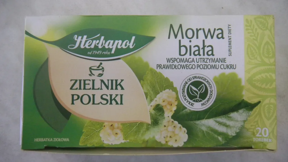 Morwa biała Herbata ziołowa, Zielnik Polski, 40 g (20 torebek x 2 g)