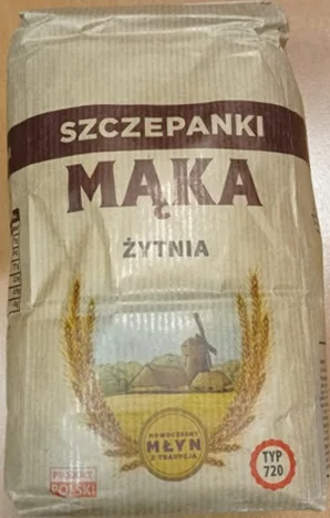 Szczepanki Mąka żytnia typ 720, masa netto 1kg