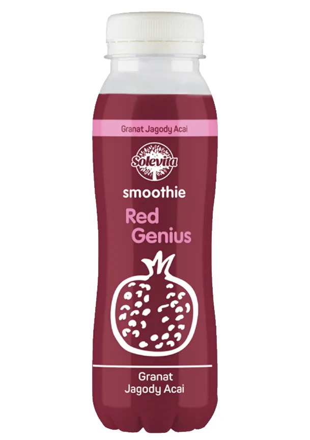 Solevita Smoothie Red Genius, 250 ml