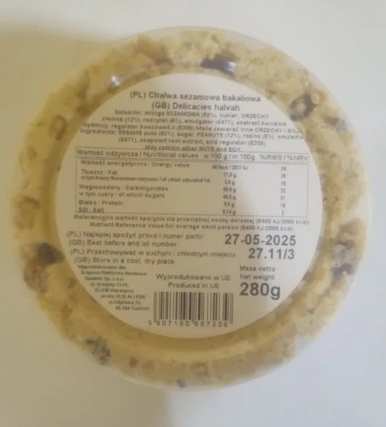 Chałwa bakaliowa 3,5