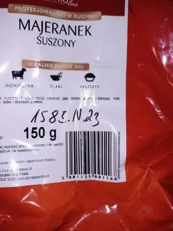 Majeranek suszony opakowanie