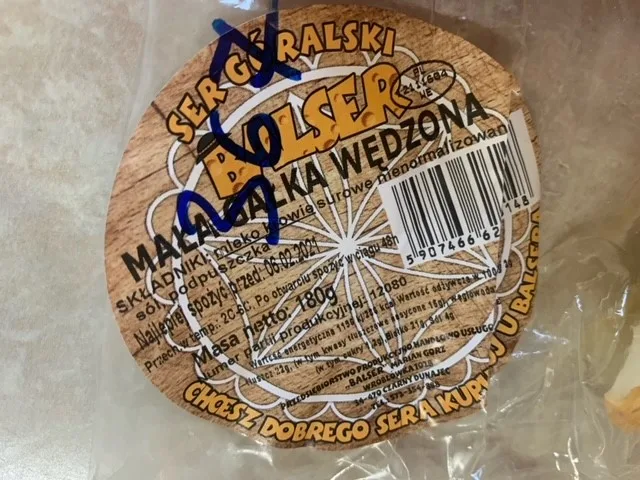 Ser góralski Mała Gałka Wędzona Balser, 180 g